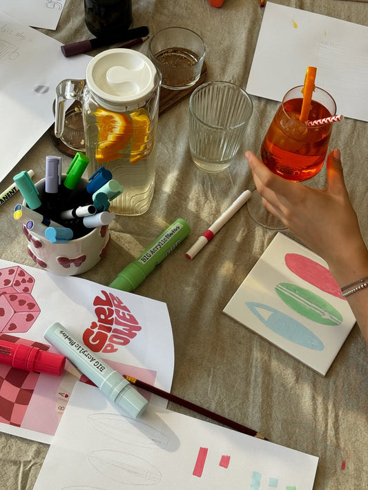 Creativiteit, Cocktails & Tegeltjes
